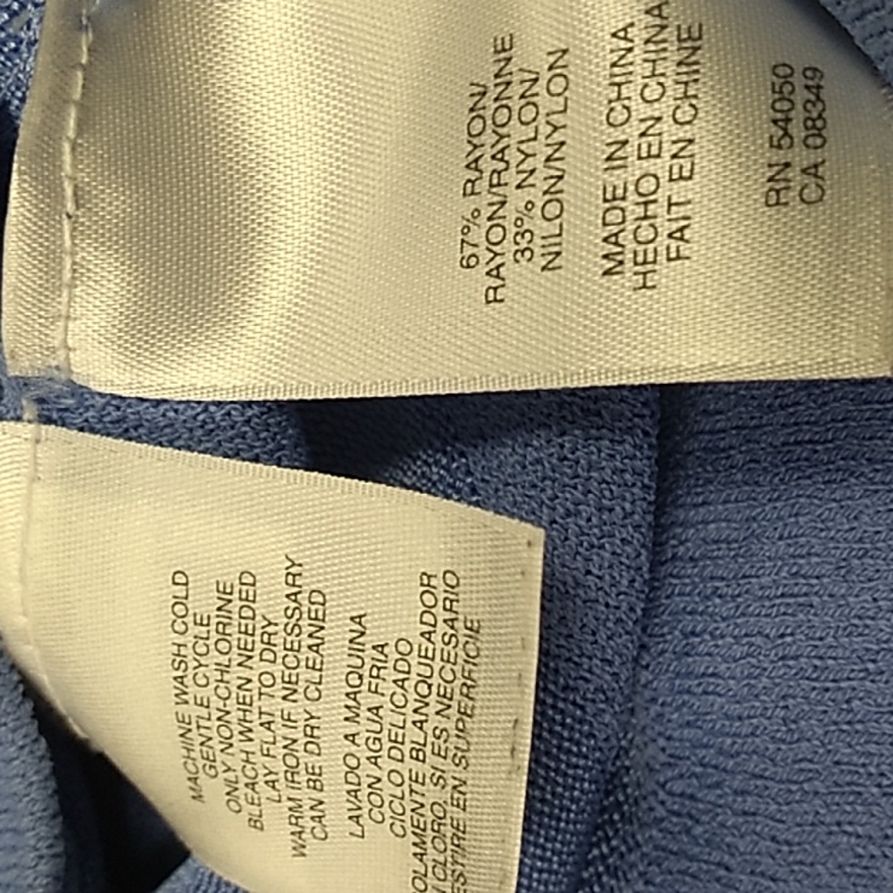 Jones New York Collection sweater, lilac or periwinkle XL - Picture 5 of 6